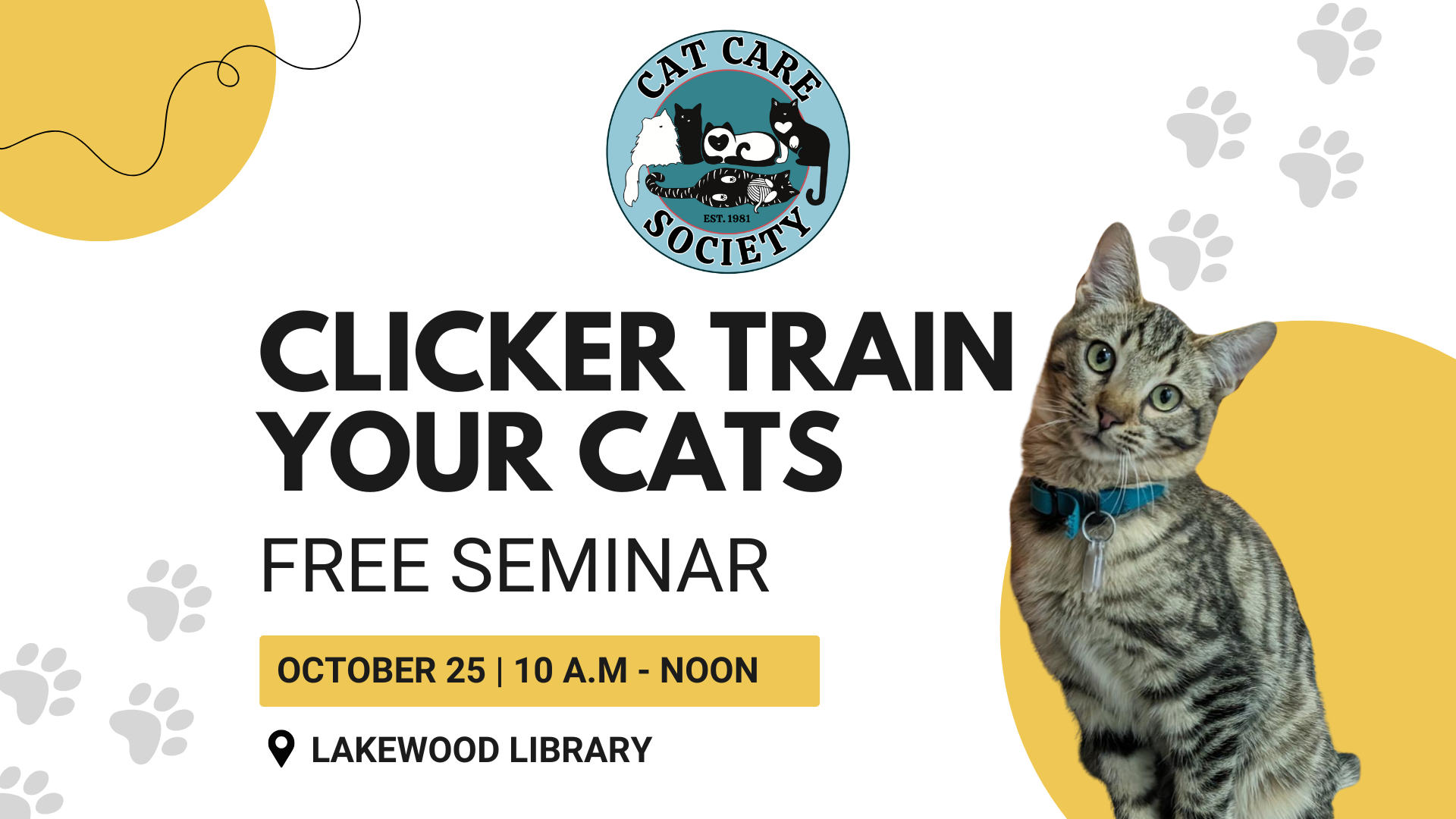 2025 Clicker Training Seminar