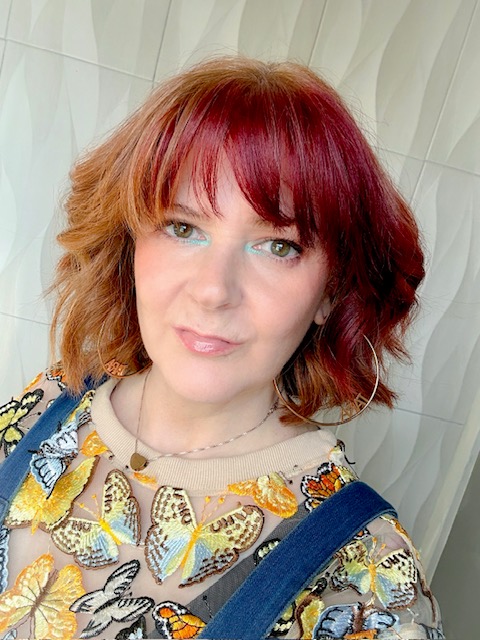 red headed woman